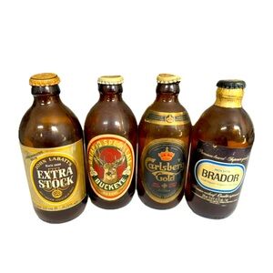 😎 Vintage 80’s Canadian beer bottle collection
